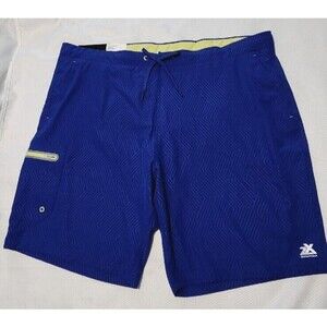 Zeroxposur Swim Trunks Size XXLARGE Color Blue With Pockets (B#7)